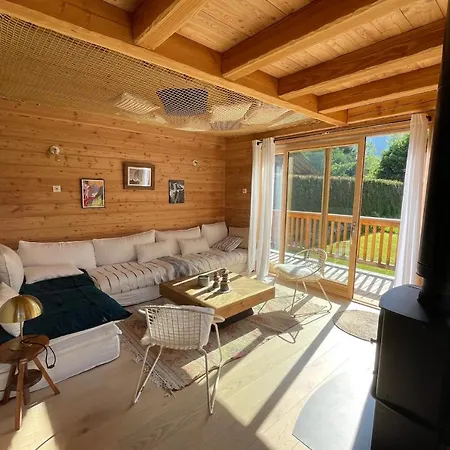 Semi Detached Chalet For 8 With Balcony & Garden Chamonix Buitenkant foto